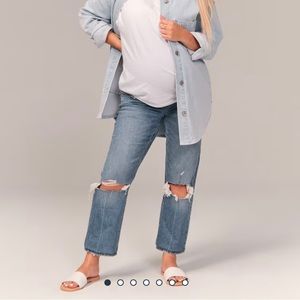 Abercrombie Straight Leg Maternity Denim Bundle